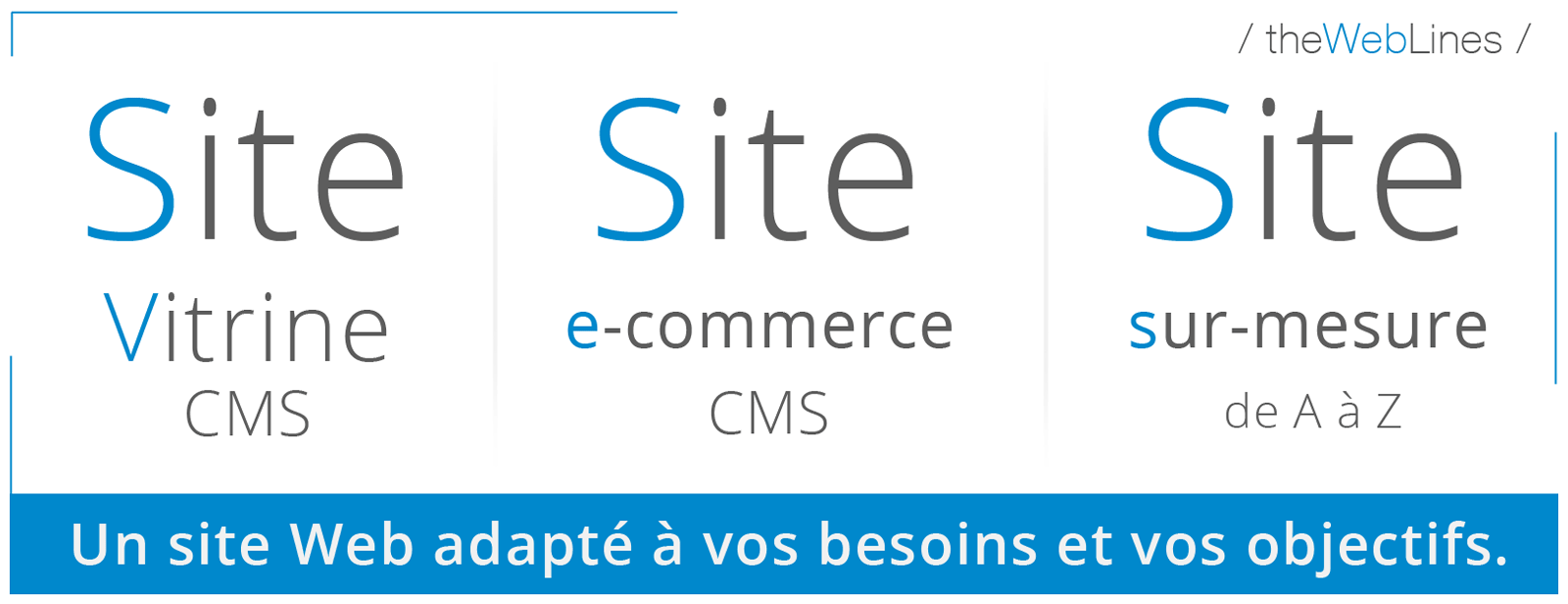 Type de site internet : Site vitrine, site e-commerce, développement sur-mesure